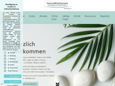 Screenshot der Domain gesundheitspraxis-wensauer.de