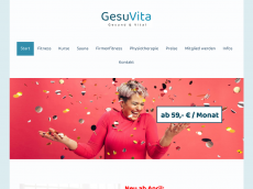 Screenshot der Domain gesuvita.de