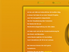 Screenshot der Domain gf3d.de