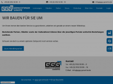 Screenshot der Domain ggg-webshop.de