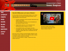 Screenshot der Domain gitarrenunterrichtbremen.de