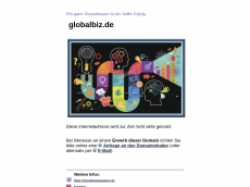 Screenshot von globalbiz.de