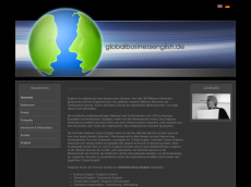 Screenshot der Domain globalbusinessenglish.de