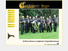 Screenshot der Domain goldenbrass.de