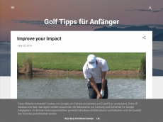 Screenshot der Domain golftipps.blogspot.com