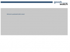 Screenshot der Domain goodswatch.de