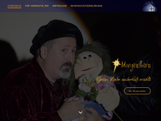 Screenshot der Domain gospelmagic.de