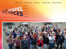 Screenshot der Domain gospelvoices-koeln.de
