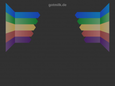 Screenshot der Domain gotmilk.de