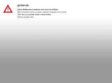 Screenshot der Domain gritter.de