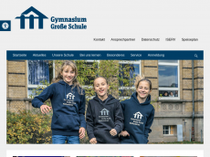 Screenshot der Domain grosse-schule.de