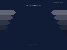 Screenshot der Domain grosshandel-led.de