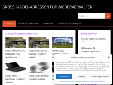 Screenshot der Domain grosshandel-links.de