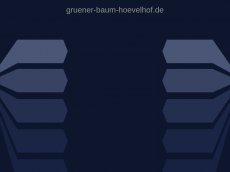 Screenshot der Domain gruener-baum-hoevelhof.de
