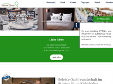Screenshot der Domain gruener-baum-kuehnhofen.de