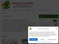 Screenshot der Domain grundschule-an-der-burg.de