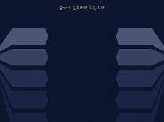 Screenshot der Domain gs-engineering.de