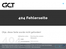 Screenshot der Domain gtc-group.de
