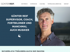 Screenshot der Domain guenterreif.de
