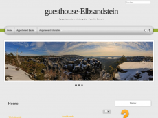Screenshot der Domain guesthouse-elbsandstein.de