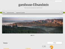 Screenshot der Domain guesthouse-elbsandsteingebirge.de