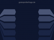 Screenshot von gutesportlerfrage.de