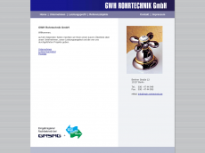 Screenshot der Domain gwhrohrtechnik.de