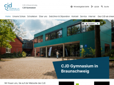 Screenshot der Domain gymnasium-braunschweig.de