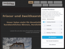 Screenshot der Domain haarstudio54.de