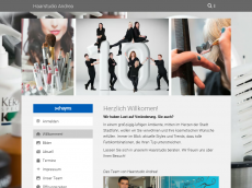 Screenshot der Domain haarstudioandrea.de