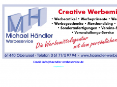 Screenshot der Domain haendler-werbeservice.de