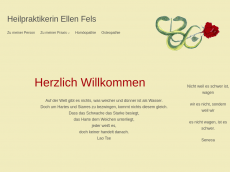 Screenshot der Domain heilpraktikerin-ellen-fels.de