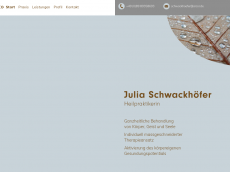 Screenshot der Domain heilpraktikerin-germering.de