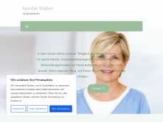 Screenshot der Domain heilpraktikerin-stueber.de