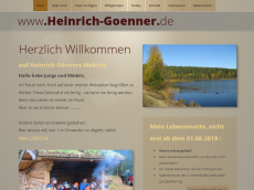 Screenshot der Domain heinrich-goenner.de