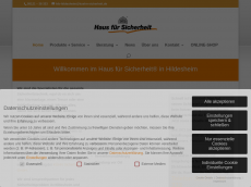 Screenshot der Domain hfs-hildesheim.de