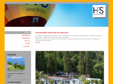 Screenshot der Domain hfs-immobilien.de