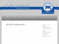 Screenshot der Domain hg-borchers.de