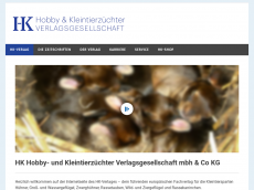 Screenshot der Domain hk-verlag.de