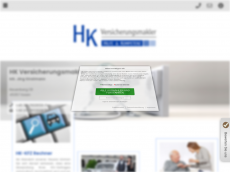 Screenshot der Domain hk-versicherungsmakler.de