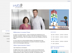 Screenshot der Domain hno-ffm.de