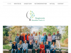 Screenshot der Domain hospizverein-duesseldorf.de