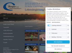 Screenshot der Domain hospizverein-luechow-dannenberg.de