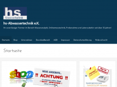 Screenshot der Domain hs-pooltechnik.de