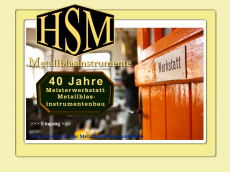Screenshot der Domain hsm-brass.de