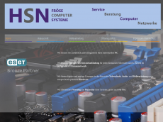 Screenshot der Domain hsn-computersysteme.de