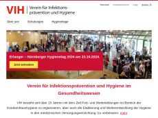 Screenshot der Domain hygienetage-fuerth.de