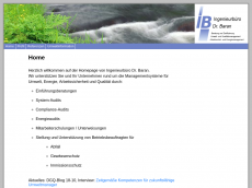 Screenshot der Domain ib-baran.de
