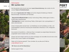 Screenshot der Domain ib-batke-partner.de