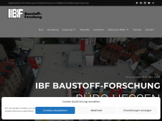 Screenshot der Domain ibf-bau.de